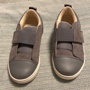 UGG Suede & Leather Velcro Sneakers (little kid size 11) - like NEW